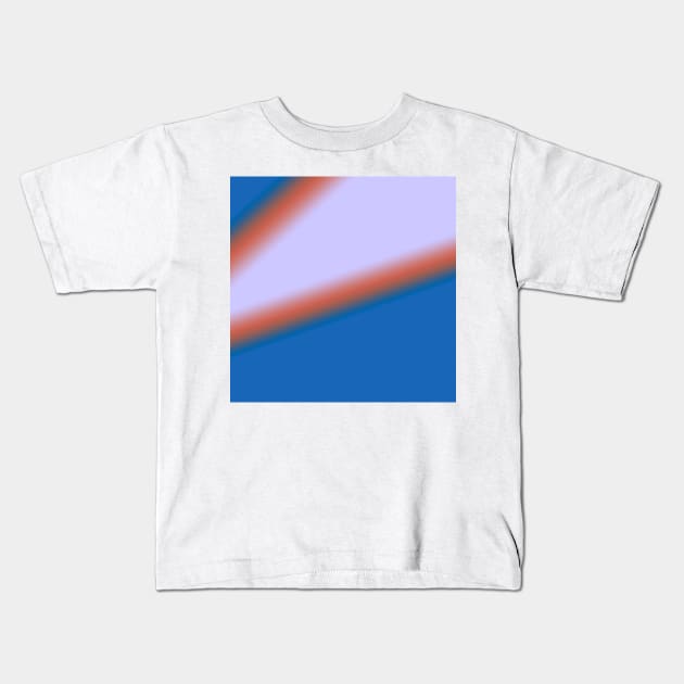 red blue white texture Kids T-Shirt by Artistic_st